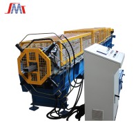 Steel Gutter Downspout Cold Roll Forming Machine , Water Down Pipe From Smartech Machinery