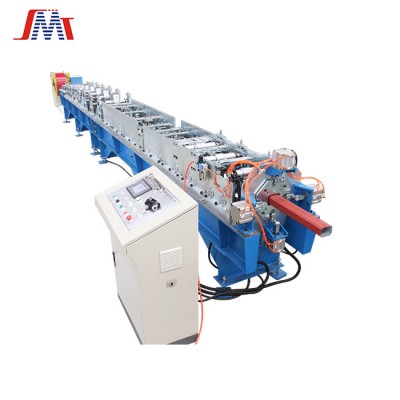 SMT steel water pipe roll forming machine high productivity pipe down spout forming machine with pipe curving machine