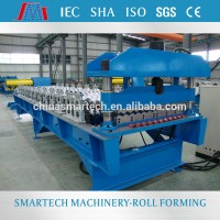 Corrugated metal roll forming machine roof panel making machine from rolling mil manufacturer Smartech Machinery