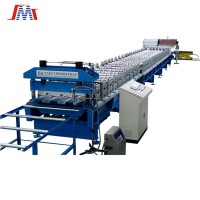 European Standard High Quality Hot Sale Galvanized Steel Floor Deck Roll Forming Machine with Embossing