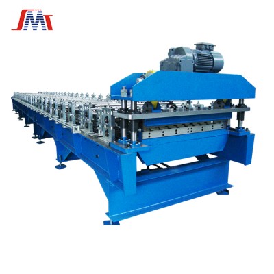 High Speed C21 galvanized roofing sheet roll forming machine steel shingle curve roof span rolling machine