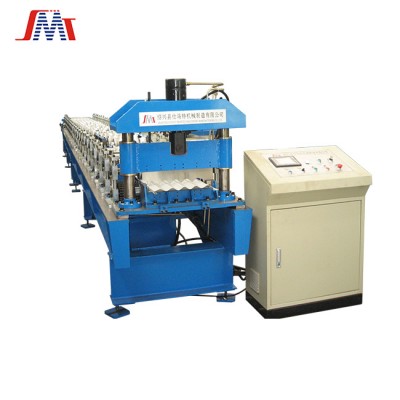 Joint-hidden roofing steel profile metal stud roll forming machine