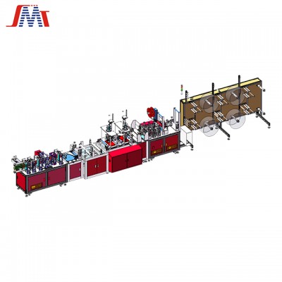 Disposable Medical Face Mask Machine N95 Face Mask Making Machine